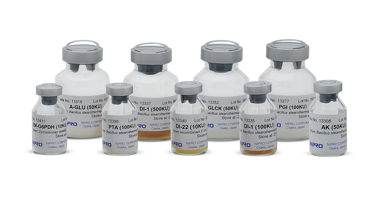 enzyme bottles - group shot
