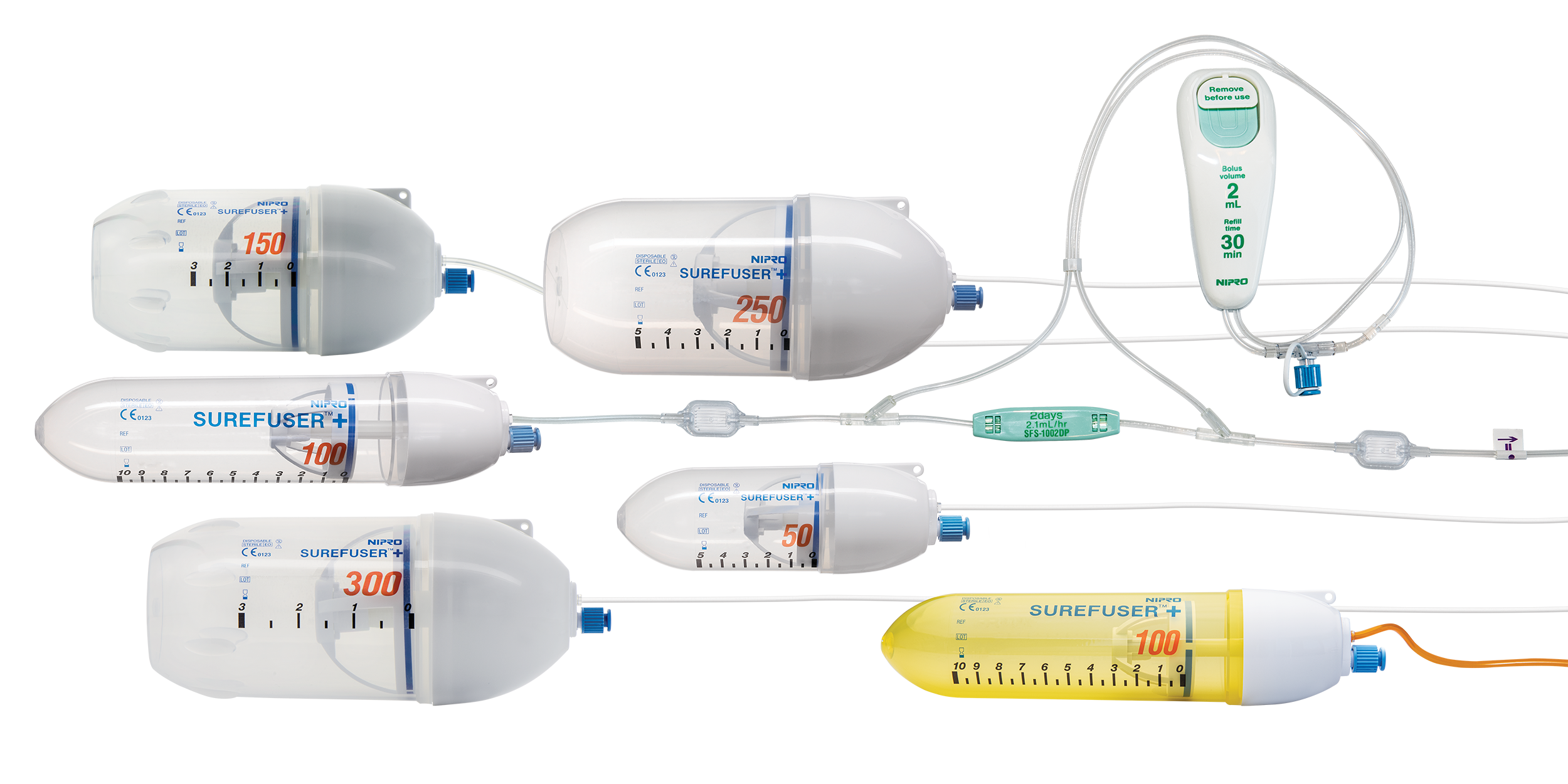 Nipro surefuser group - 50-150-250-300-100UV-100PC
