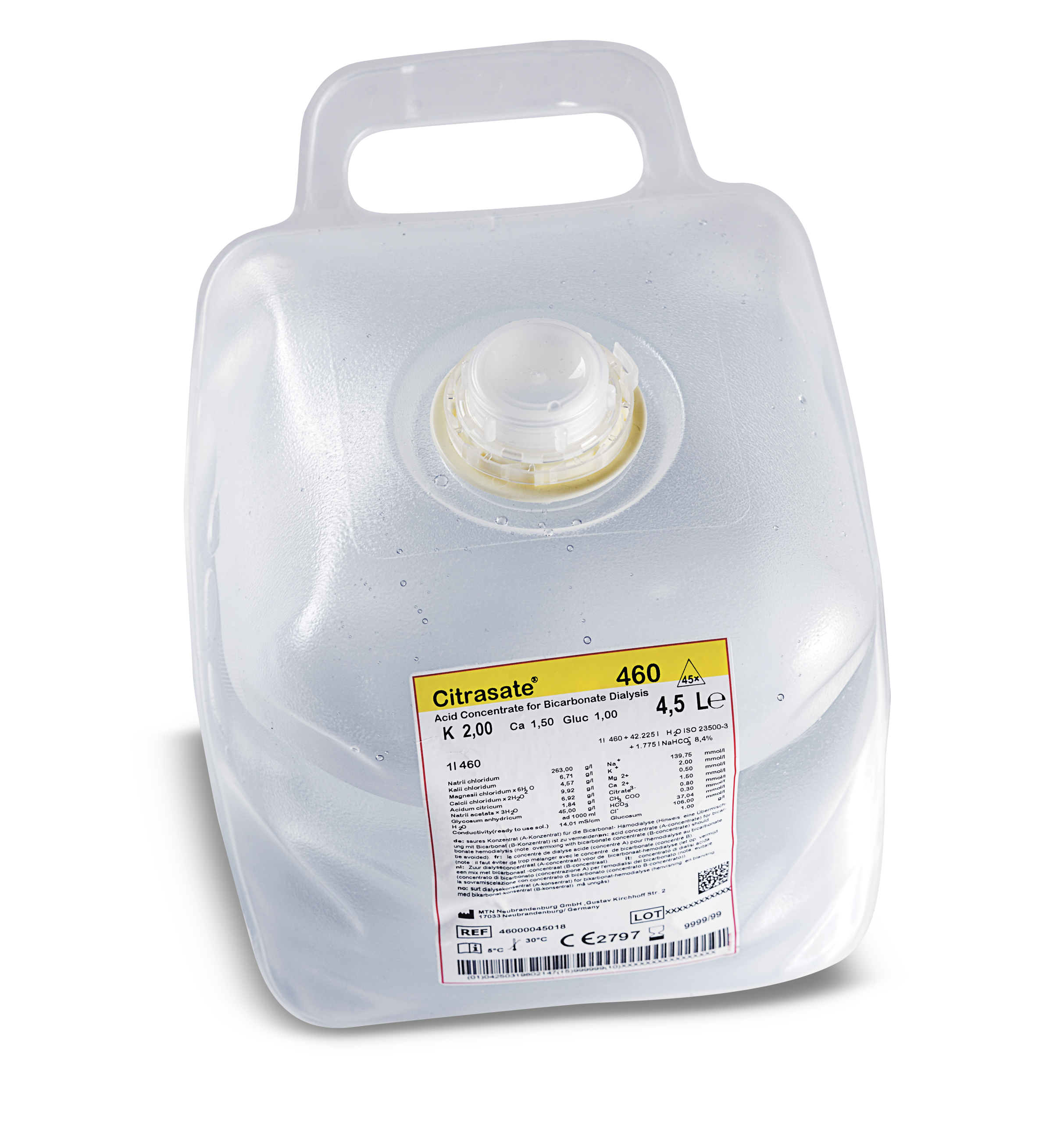 Citrasate - Acid Concentrate - 460 - Politainer