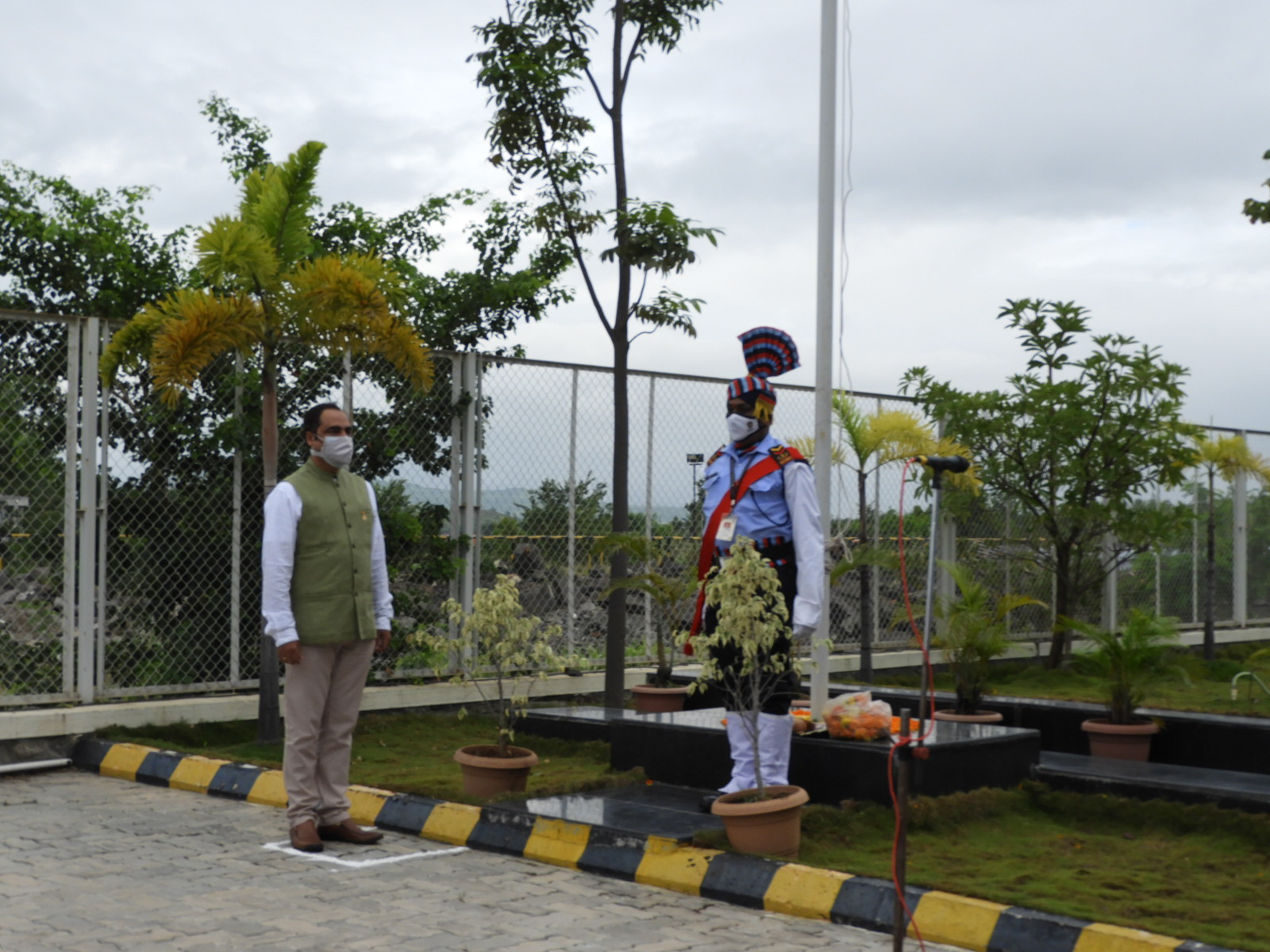 Independence Day India - flag hoisting Nipro