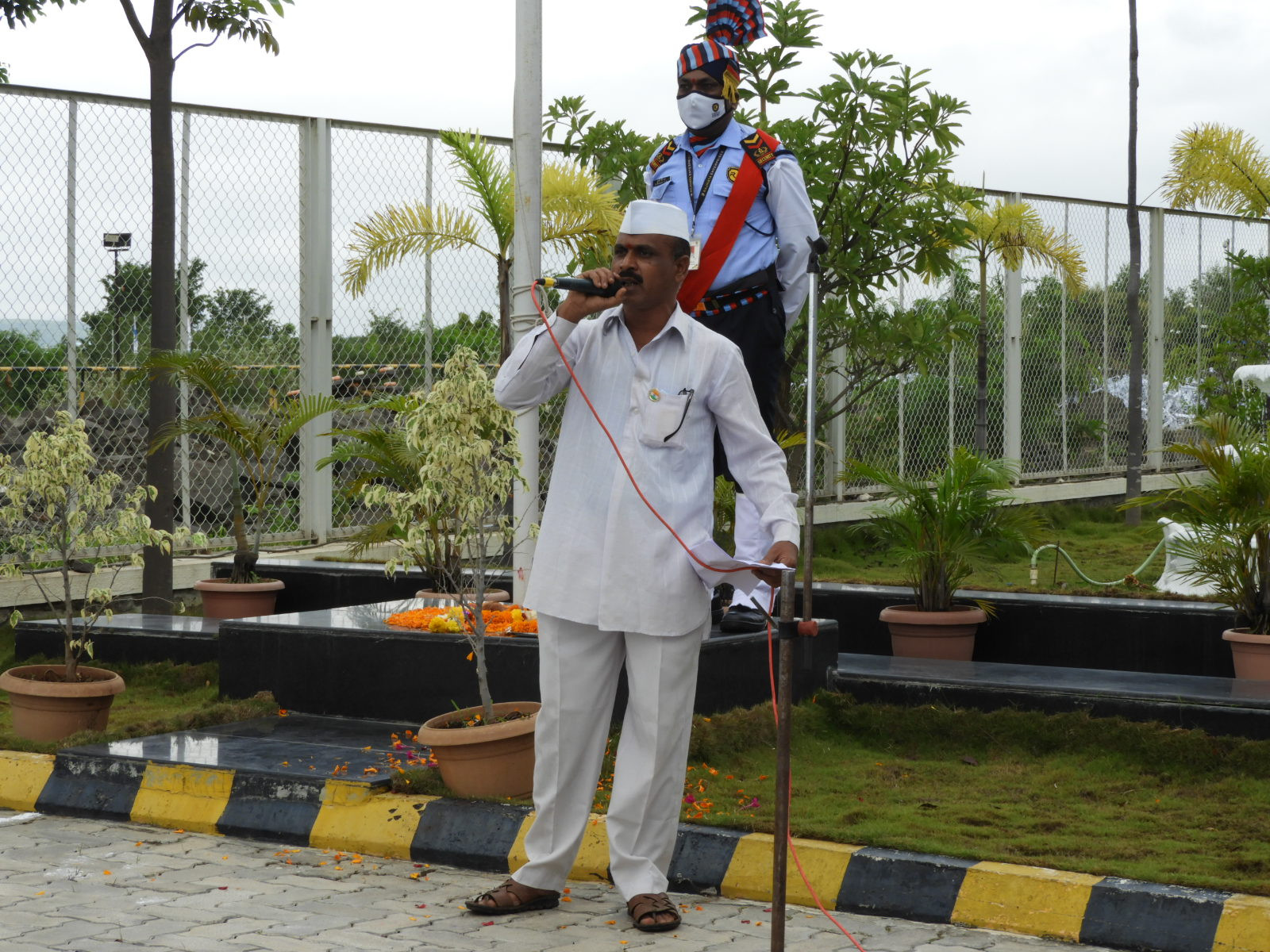 Independence Day India - flag hoisting Nipro
