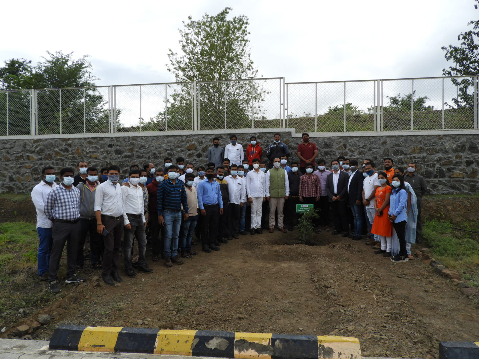 Independence Day India - flag hoisting Nipro